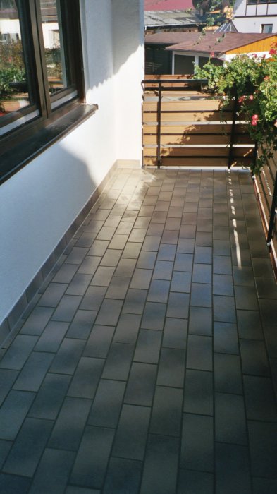 Balkone und Terrasen